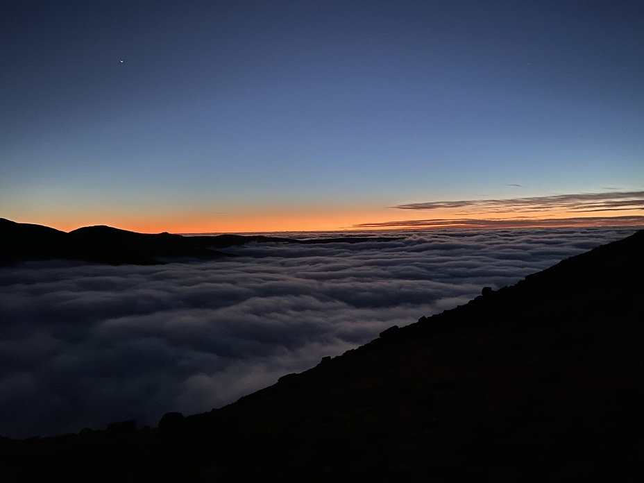 High crag summit