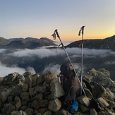 High crag summit