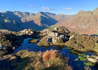 Small tarn on Lingmoor Fell photo