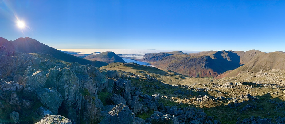 Lingmell view over Wastwater