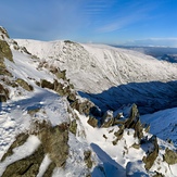 View from Riggindale Ridge, High Street (Lake District)