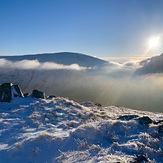 View from Riggindale Ridge, High Street (Lake District)