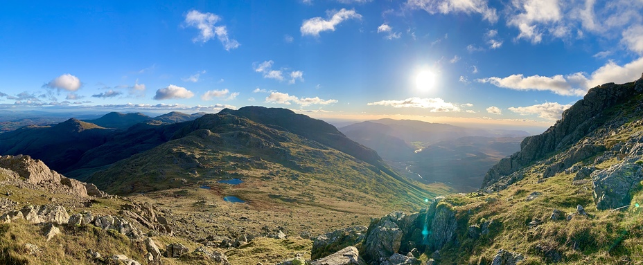 View from Bowfell