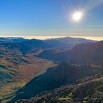 View from Ill Crag towards coast