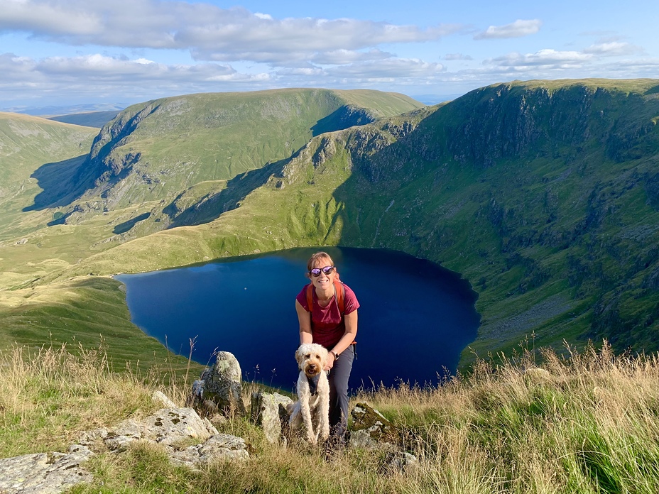 View over Blea Water from High Street, High Street (Lake District)