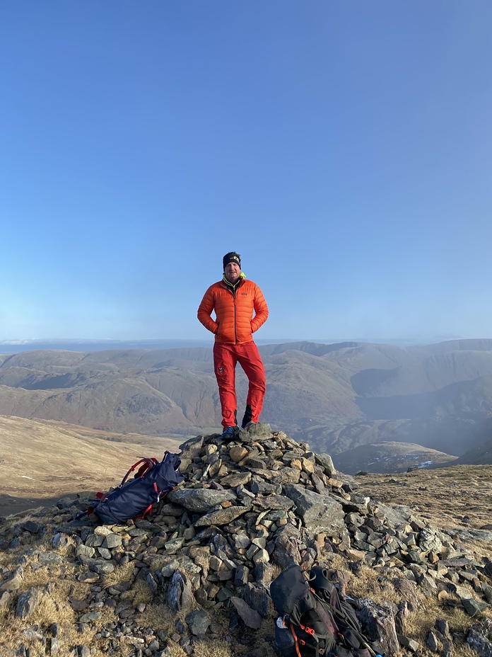 St Sunday crag summit