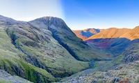 View of Lingmell from corridor route photo