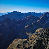 view from Lomnica to the west, Lomnicky Stit