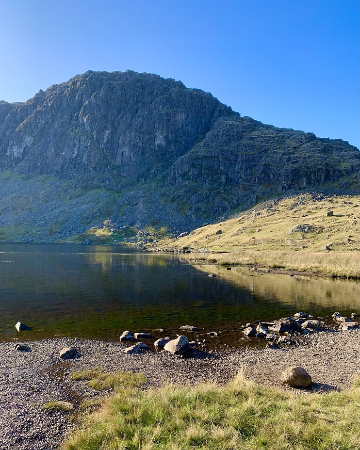 Pavey Ark over Stickle Tarn