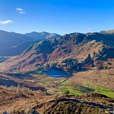 View of Blea Tarn from Lingmoor Fell