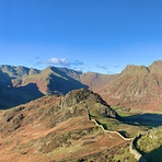 Panoramic view from Lingmoor Fell