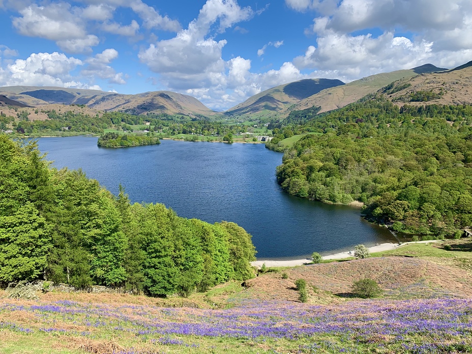 View from Loughrigg Fell over Grasmere