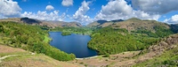 Panoramic view from Loughrigg Fell  photo