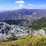Frosty Spring Day at Cliff Tops, Mount LeConte