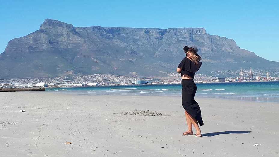 Taken from a beach in Milnerton, Table Mountain