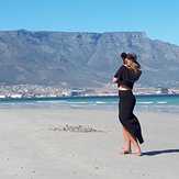 Taken from a beach in Milnerton, Table Mountain