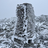 Scafell Pike summit trig