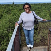 On the lookout tower, Negro Mountain