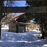 Snow in feb 2022, Mount Ōyama (Kanagawa)