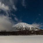 Mt.Yotei at Night