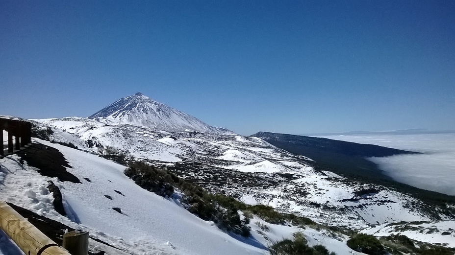 NEVE e MAR DE NUBLES, Pico de Teide