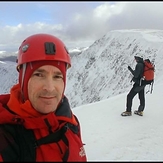 Winter Helvellyn. Over towards Striding Edge