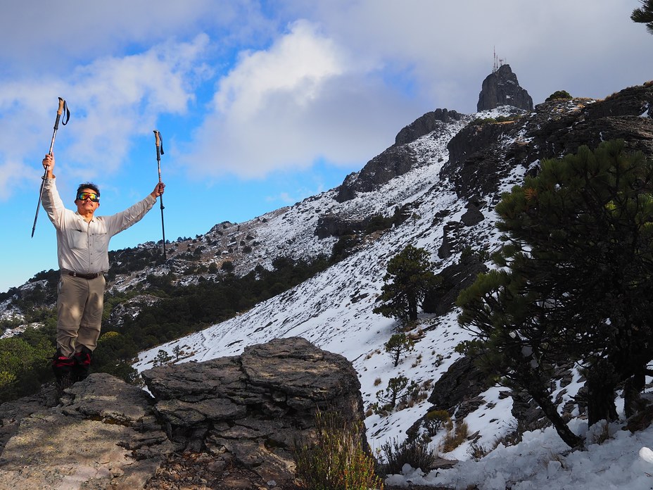 Snow in Cofre de Perote, Veracruz, México