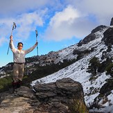 Snow in Cofre de Perote, Veracruz, México