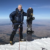 Snowboarding Pico de Orizaba