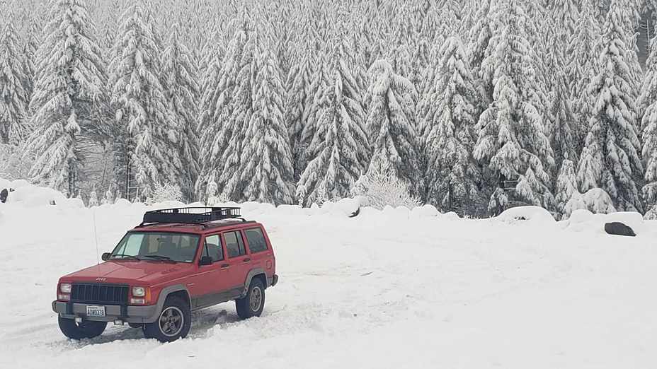 Jeeps on Larch, Larch Mountain (Clark County, Washington)