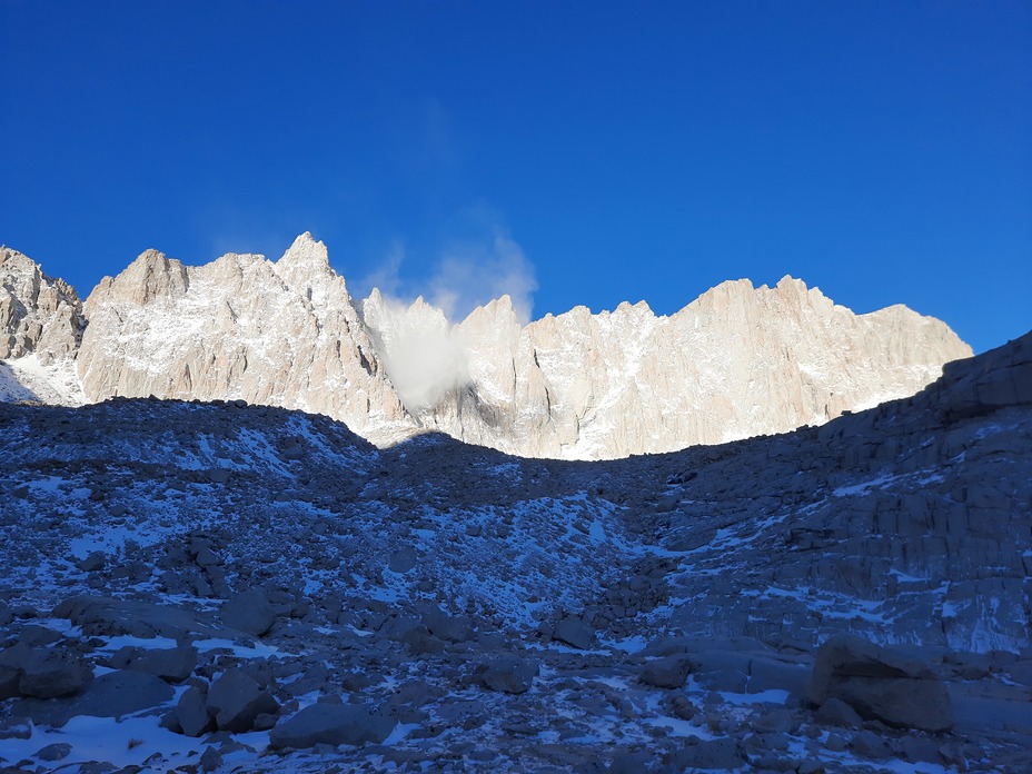 Sunrise Avalanche, Mount Whitney