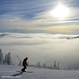 above the clouds, Mount Mansfield