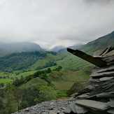 Castle Crag views in the Lake District 