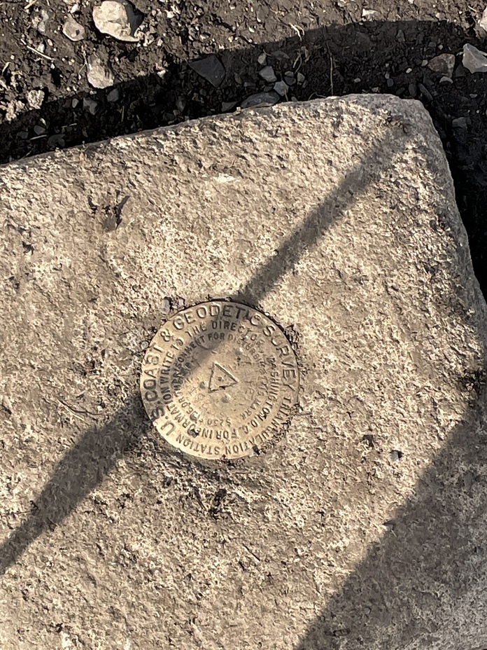 Geo marker, Max Patch