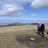 Max in the wind and cold, Max Patch