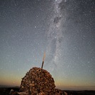 Milky Way over the Summit Cairn