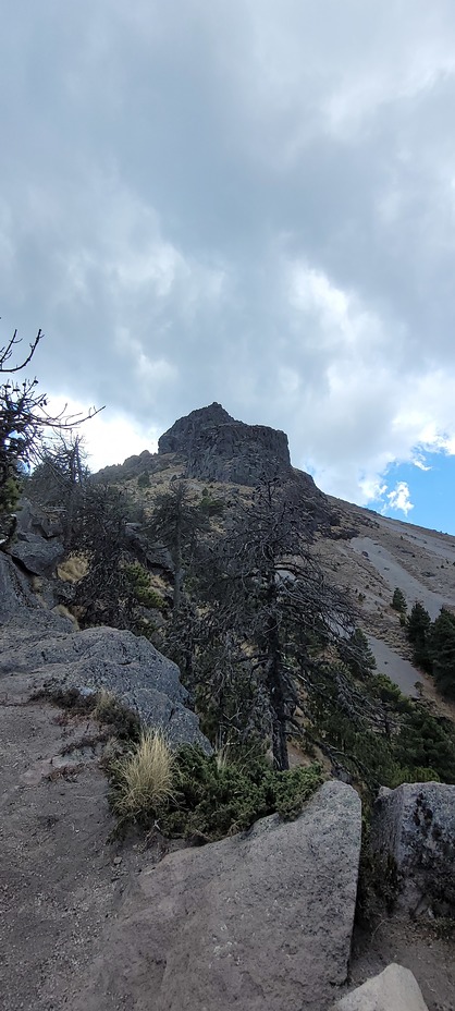 La cumbre, Nevado de Colima