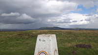 The Lomonds from Benarty Hill Summit photo