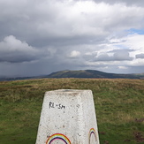 The Lomonds from Benarty Hill Summit