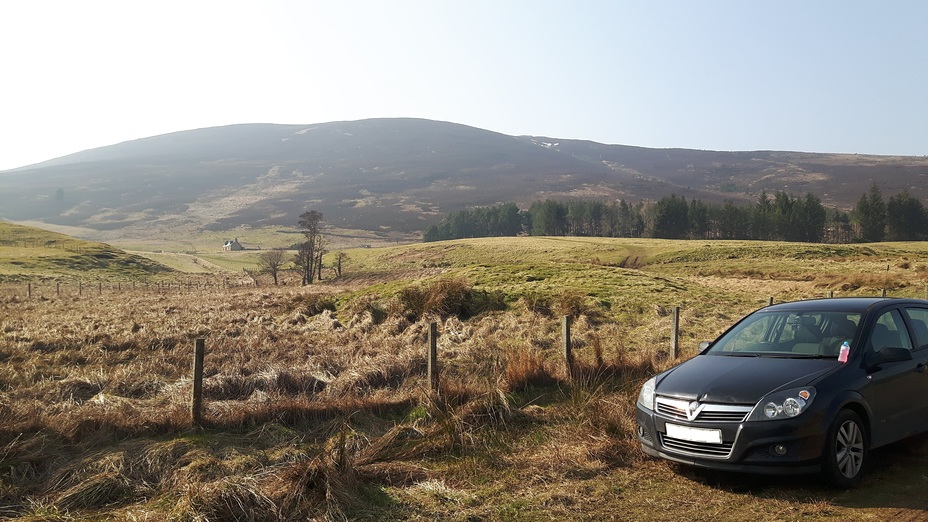 Morven from Groddie Burn, Aberdeenshire, Morven, Aberdeenshire