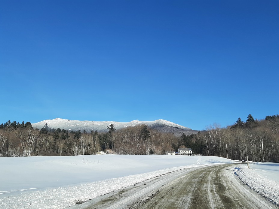 Mansfield from underhill, Mount Mansfield