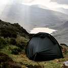 Y garn on a cloudy sunrise