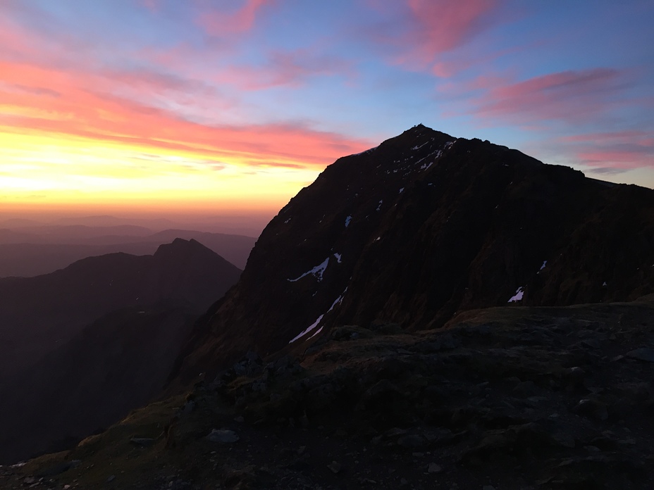 Snowdon from Bwlch Glas