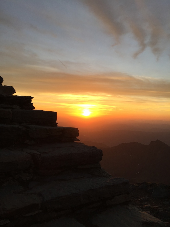 Summit steps, Snowdon