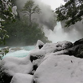 Salto Huilo Huilo Neltume Chile, Mocho-Choshuenco