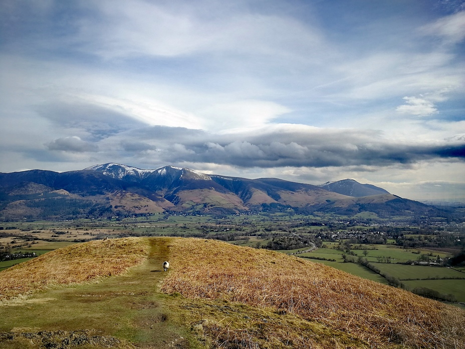 Barrow views looking towards the Skiddaw Range, Barrow (Lake District)