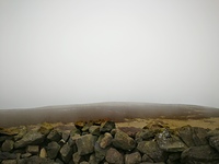 A cloudy and overcast view from the top of Binsey photo
