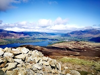 View from Bleaberry Fell overlooking Derwent Water photo