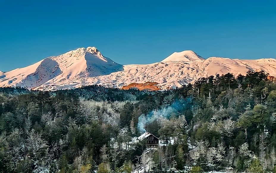 Volcán Mocho Choshuenco, Mocho-Choshuenco