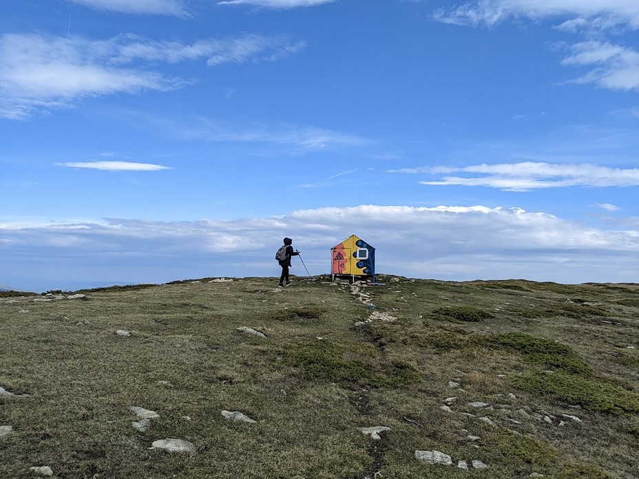 The house on the peak, Levski Peak (Bulgaria)